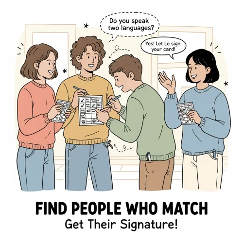 Human Bingo - How to Play